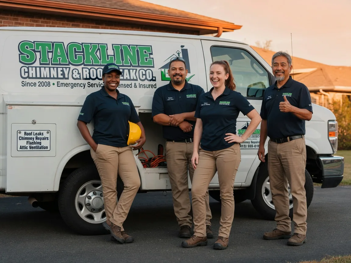 Chimney flashing repair company in Weed, CA